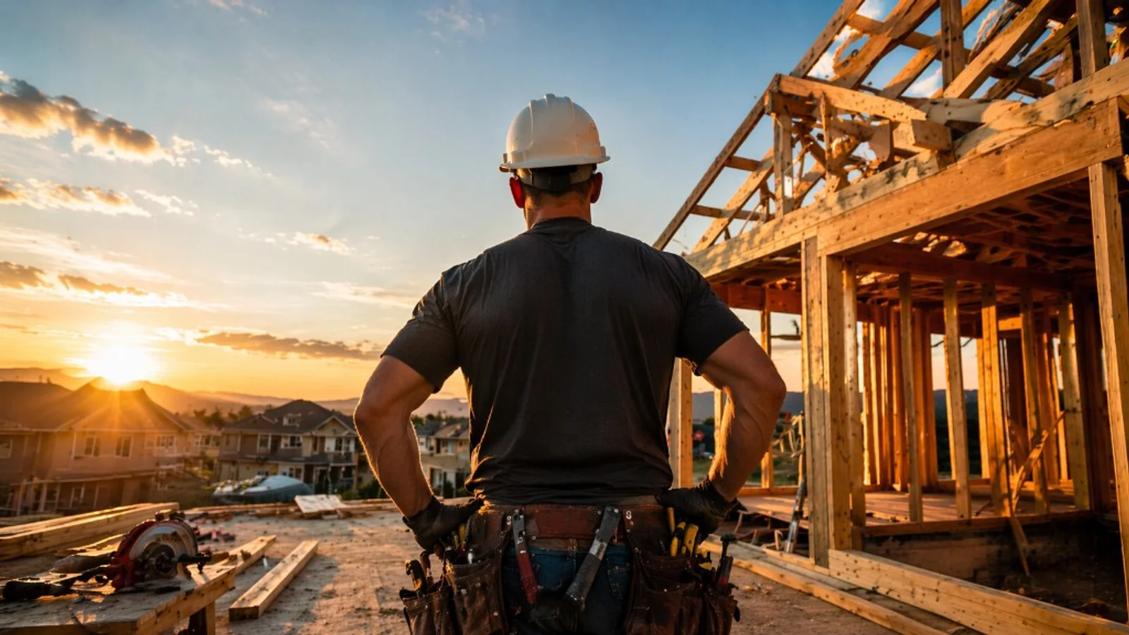 Contractor marketing planning dashboard with growth metrics and lead pipeline visibility.