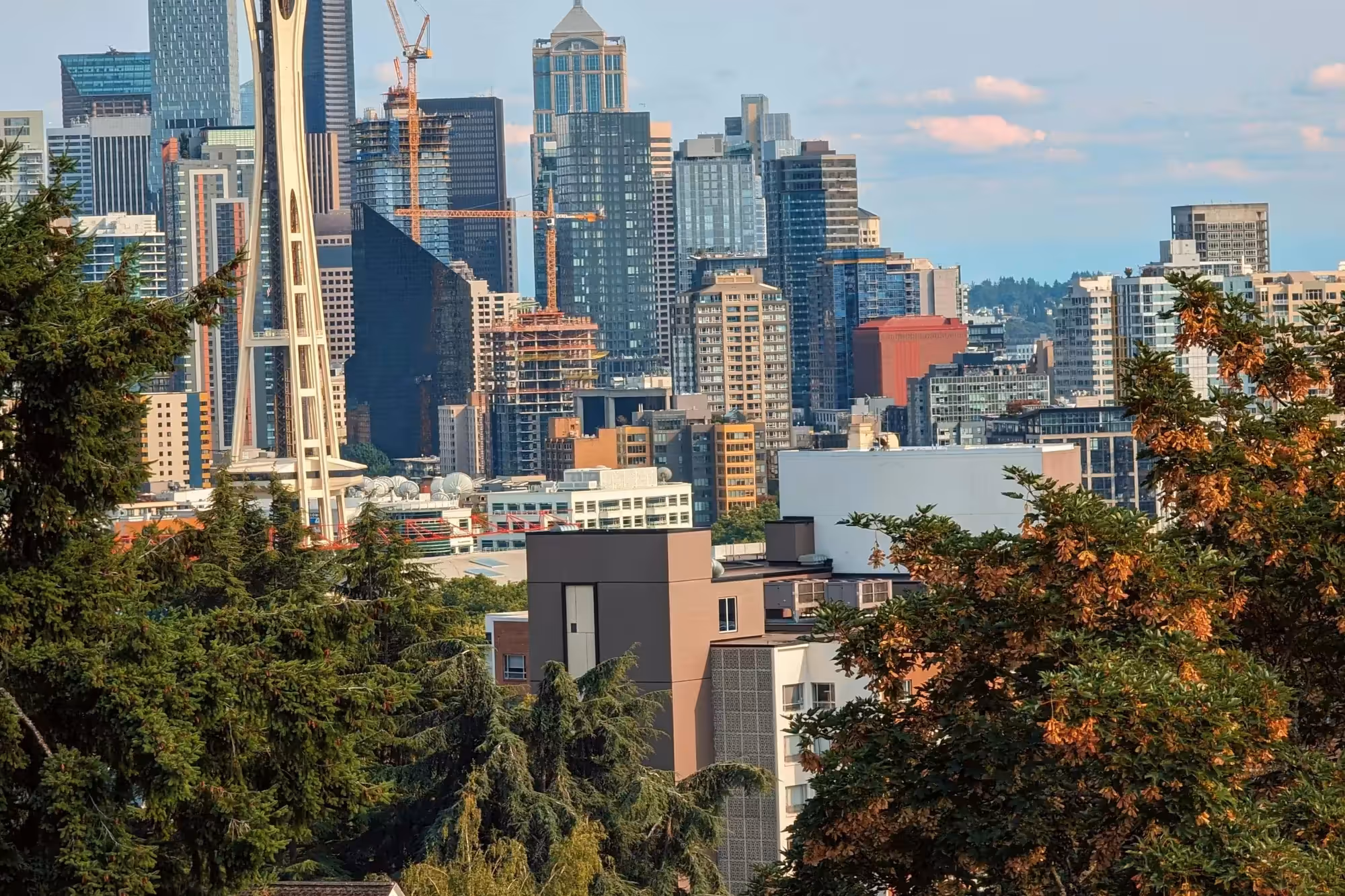 Seattle, Washington downtown skyline and waterfront — geographic context for the Seattle market page