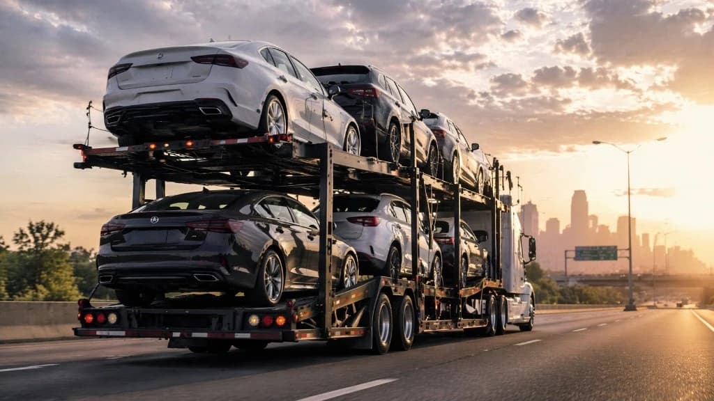 Car Shipping growth program — FuelLabs Digital case study hero.