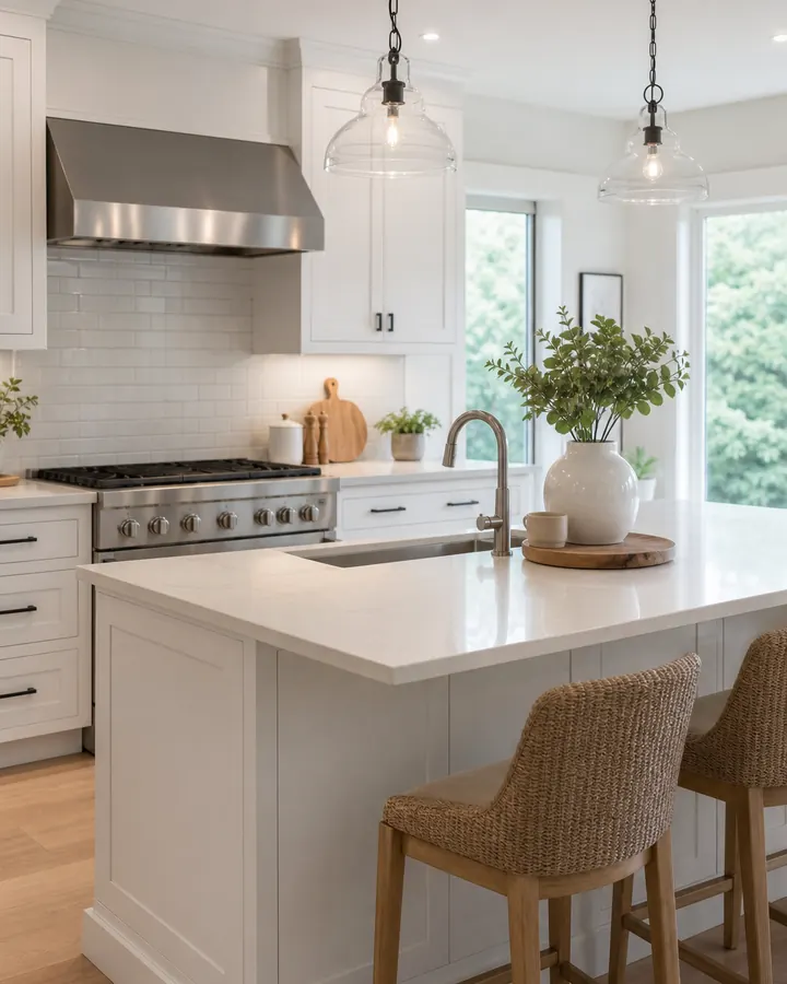 Illustrative Meta ad creative for a kitchen remodeling service